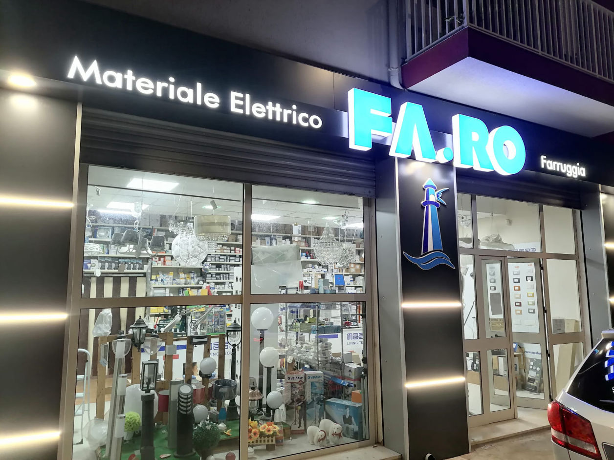 faro di farruggia veronica materiale elettrico a gela